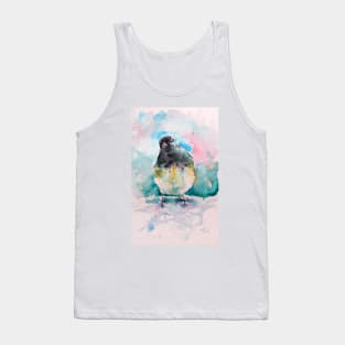 Bird in snow Tank Top